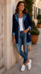 Navy Blue Denim