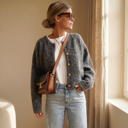Coast Textured Knit Cardigan